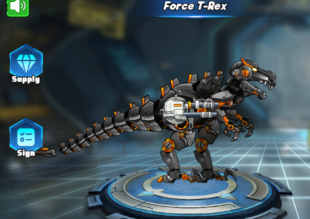 Robot Terminator T-Rex